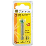 Porte embout plaquiste avec embout PH2 aimanté