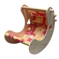 Porte poupée en bois