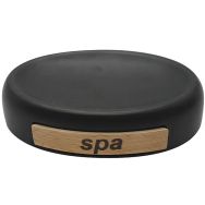 Porte savon céramique Spa noir