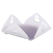 Porte serviettes pmma opaque hauteur 75mm L 170mm l 170mm 1