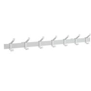 Portemanteau - Aluminium - Nbr patère : 7 - Gris