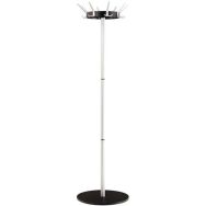 Portemanteau 8 patères en aluminium coloris noir