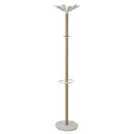 Portemanteau Nahow 6 patères Bois Blanc