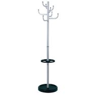Portemanteau Sierra 8 patères en aluminium coloris noir