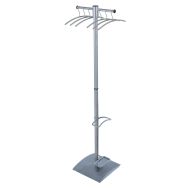 Portemanteau sur pied G12 aluminium coloris argent