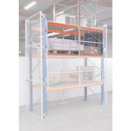 Portes grillagées cadenassables pour rack à palettes - Manorga
