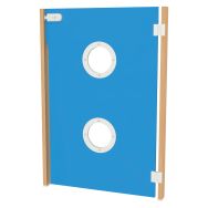 Portillon double hublot L980/1300mm bleu-Bessière