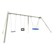 Portique 1 assise standard 1 assise bébé 1 nid
