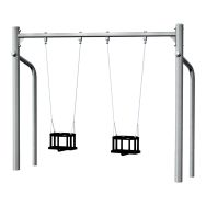 Portique 2 nacelles bébé