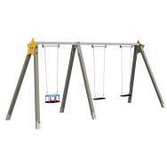 Portique premium triple - alu