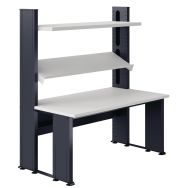 Poste de travail Labolog plateau Stratifié épaisseur 30 mm Sofame