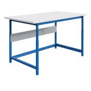 Poste de travail PACKLOG mélaminé 28mm L1500 bleu