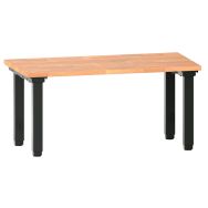 Poste de travail Quattro basic multiplex 150 x 71.8 cm noir - Thurmetall