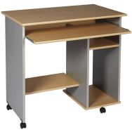 Poste info Alpha sur roulettes 80x50 cm Hêtre/alu 9590