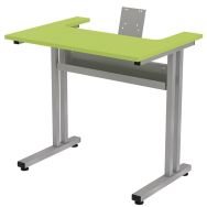 Poste informatique scolaire Mini pour écran semi-encastré