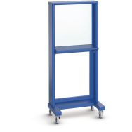 Poste mobile tablette+panneau L860xP600xH1820 mm