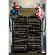 Poster 50x70cm droits de l'homme