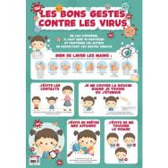 Poster gestes barrières