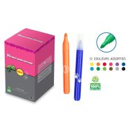 Pot 36 feutres couleurs assorties
