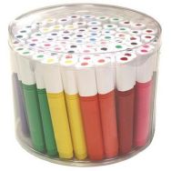 Pot 72 feutres couleurs assorties triangulaires sélection pichon