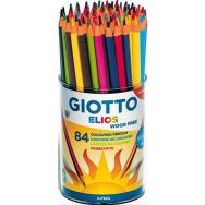 Pot 84 crayons 18 cm Elios Tri Omyacolor Giotto