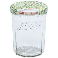Pot à confiture+couvercle 385ml x6