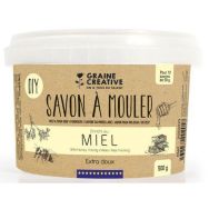 Pot de 500g de base de savon au miel