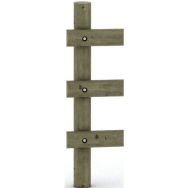 Poteau Montech Ø 10 cm H200 cm - pin