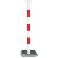 Poteau PVC sur socle finition à lester - Croso