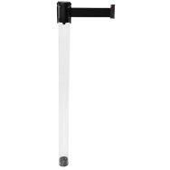 Poteau à sangle - Tube transparent - Manutan EXPERT