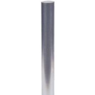 Poteau acier inox stationnaire à cheviller avec platine - Schake