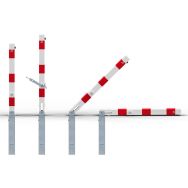 Poteau blocage méchanique montée réfléchissants avec anneau