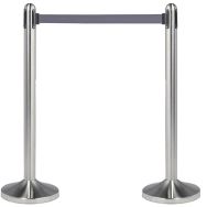 Poteau corde rétractable en inox