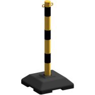 Poteau d'acier galvanisé à chaud