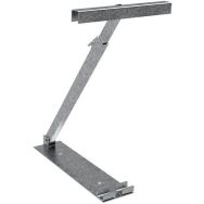 Poteau de clôture en bois pour éléments muraux