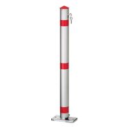 Poteau de parking - Sur platine - Rabattable