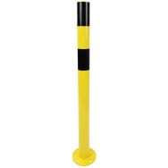 Poteau de protection noir/jaune - Manutan Expert