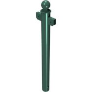Poteau intermédiaire de de bordure avec transversale