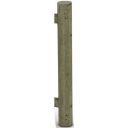 Poteau pour clotûre Ranch extrémité Ø12 cm H150 cm - pin