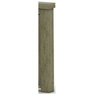 Poteau pour clôture Roussillon H150 cm - pin