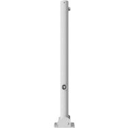 Poteau rabattable blocage à cheviller avec platine anneau