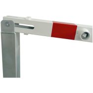 Poteau rabattable blocage triangulaire mécanique de montée