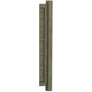 Poteaux carré de 2 m pour cache conteneurs Etel L 178 cm