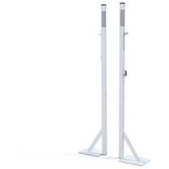 Poteaux de badminton de compétion sur platine modèle FFBAD la paire