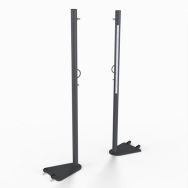 Poteaux de saut en hauteur compétition mobile diamètre 90mm