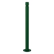 Potelet inclinable amortichoc Agglo - zinc - Procity