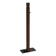Potelet rabattable Solibloc Ø 76 mm pommeau City - Procity