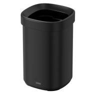 Poubelle 20L en métal avec cerclage pour sac - DESQ