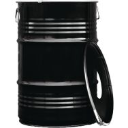 Poubelle 60L avec couvercle ouverte The BinBin - Vepabins