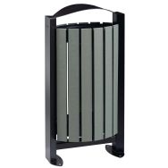 Poubelle 60l Arkea etik - latte recycle - gris manganese-Rossignol Pro